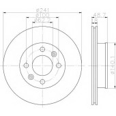 Тормозной диск TEXTAR 98200 1471 / 92147103