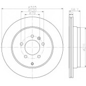 Тормозной диск TEXTAR 98200 1476 / 92147603