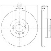 Тормозной диск TEXTAR 98200 1506 / 92150605
