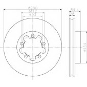 Тормозной диск TEXTAR 98200 1518 / 92151803