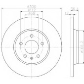 Тормозной диск TEXTAR 98200 1601 / 92160103