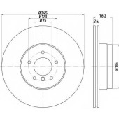 Тормозной диск TEXTAR 98200 1612 / 92161205