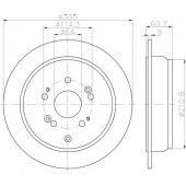 Тормозной диск TEXTAR 98200 1625 / 92162503