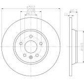 Тормозной диск TEXTAR 98200 1629 / 92162903