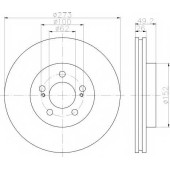 Тормозной диск TEXTAR 98200 1637 / 92163703
