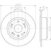 Тормозной диск TEXTAR 98200 1658 / 92165803