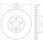 Тормозной диск TEXTAR 98200 1989 0 1 PRO / 92198903