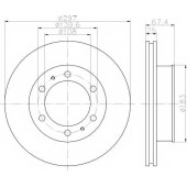 Тормозной диск TEXTAR 98200 2226 0 1 / 92222600