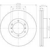 Тормозной диск TEXTAR 98200 2239 / 92223903