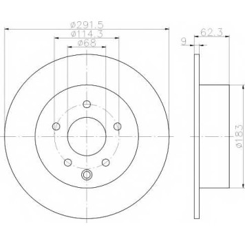 Тормозной диск TEXTAR 98200 2371 0 1 PRO / 92237103