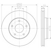 Тормозной диск с покрытием PRO, перед , JEEP <b>TEXTAR 92253303</b>