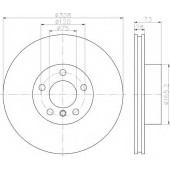 Тормозной диск TEXTAR 98200 2571 / 92257105
