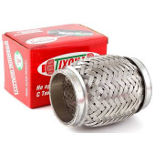 Гофра глушителя (виброкомпенсатор) 55x100мм InnerBraid TIXONA 55100