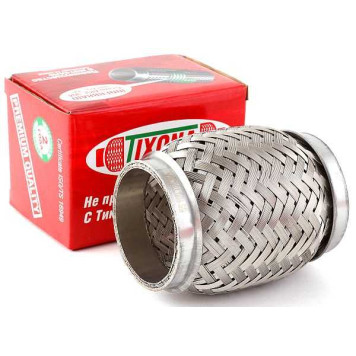 Гофра глушителя (виброкомпенсатор) 55x100мм InnerBraid TIXONA 55100