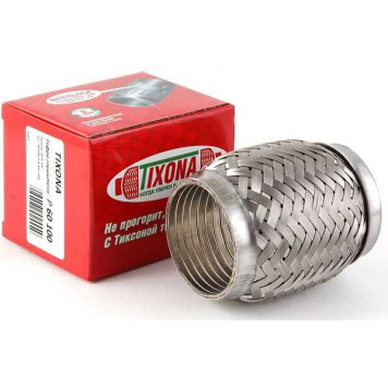 Гофра глушителя (виброкомпенсатор) 60x100мм InterLock TIXONA P60100