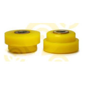 Полиуретановый комплект сайлентблоков задней подвески, ступицы, крепление нижнего поперечного рычага под пружину HYUNDAI AVANTE 06 (2006- ), SANTA FE (2006- ) HMA, H <b>ТОЧКА ОПОРЫ 12202640</b>