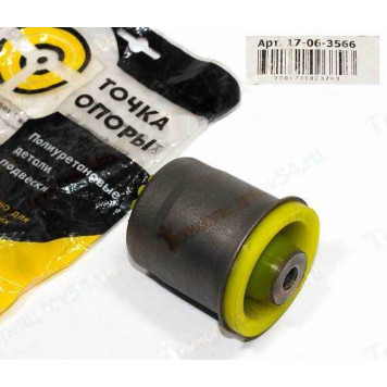 Сайлентблок задней балки ВАЗ 2180 Vesta полиуретан <b>ТОЧКА ОПОРЫ 17-06-3566</b> 8450006776