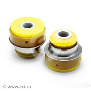 Полиуретановый комплект сайлентблоков передней подвески, верхнего рычага, меньший, крепление к цапфе NISSAN BLUEBIRD U14 (1996.01-2001.08), PRIMERA P10 (1990.02-1995 <b>ТОЧКА ОПОРЫ 2202891</b>