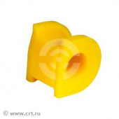 Полиуретановая втулка стабилизатора, передней подвески HONDA CIVIC 3D, CIVIC FERIO, CIVIC COUPE, CIVIC GX, DOMANI, INTEGRA SJ, ORTHIA, I.D. = 22 мм (2 шт. в уп.) <b>ТОЧКА ОПОРЫ 701331</b>