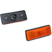 Повторитель поворота боковой ВАЗ 2106, 2121 Нива желтый с лампой с прокладкой <b>2106-3726010</b>