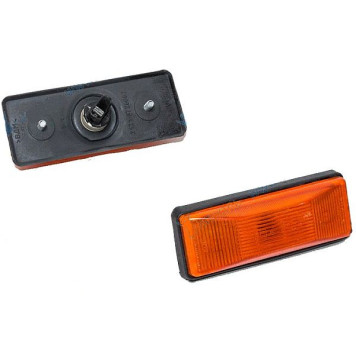 Повторитель поворота боковой ВАЗ 2106, 2121 Нива желтый с лампой с прокладкой <b>2106-3726010</b>