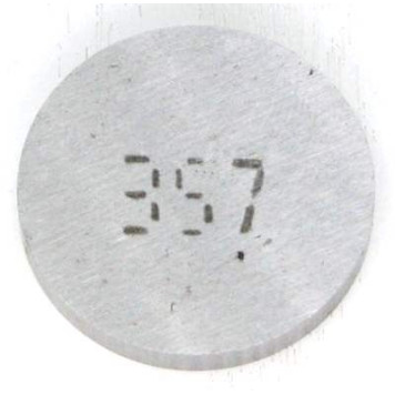 Шайба регулировки клапанов ВАЗ 2108 (пятак) 3,57 <b>2108-1007056 3,57</b>-1