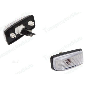 Повторитель поворота боковой ВАЗ 2108 белый с лампой с прокладкой <b>2108-3726010-01бел</b>