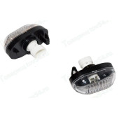 Фонарь подсветки номера ВАЗ 2170 Приора (черный корпус) <b>2170-3717010</b>