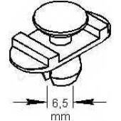 Пружинный зажим <b>TOPRAN 104 169</b>