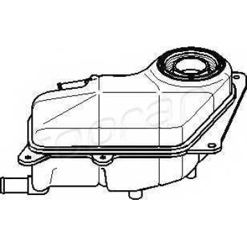 Расширительный бачек охлаждающей жидкости TOPRAN 107 519