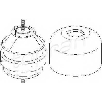 Подвеска двигателя TOPRAN 108 510