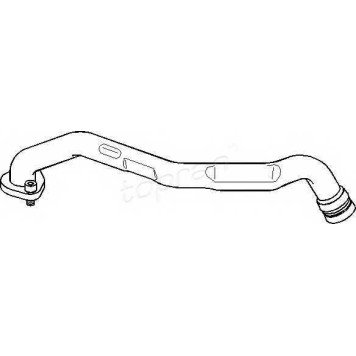 Шланг воздухоотвода крышки головки цилиндра TOPRAN 108 737