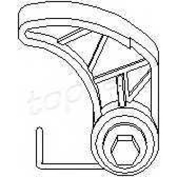 Натяжитель, цепь привода <b>TOPRAN 109 611</b>