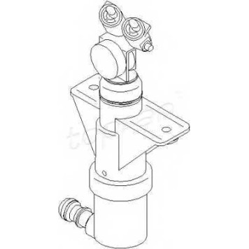 Распылитель воды для чистки, система очистки фар <b>TOPRAN 111 411</b>