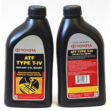 Масло трансмиссионное минеральное 1л Toyota ATF T-IV 00279-000T4