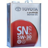 Масло моторное синтетическое 4л 5w30 SN/CF Toyota SN 08880-10705