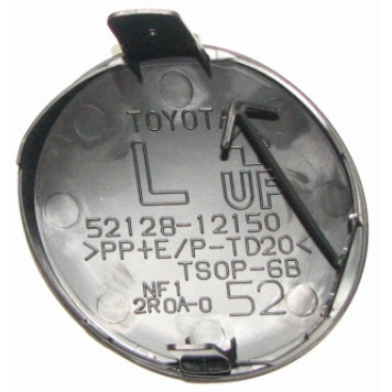 Заглушка буксировочная перед. бампера лев. COROLLA ##E15# 06- <b>TOYOTA 52128-12902</b>-1