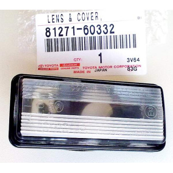 Фонарь подсветки номера TOYOTA 81271-60332