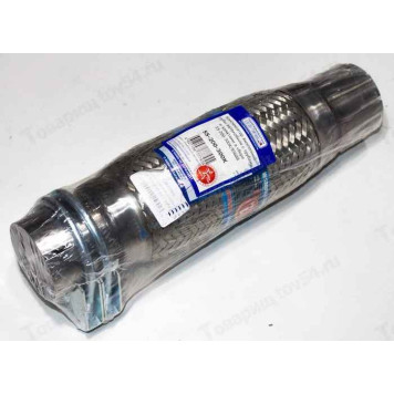 Гофра глушителя 55х200х300 InnerBraid в сборе с трубами и хомутами <b>ТРАНСМАСТЕР 55-200-300K</b>