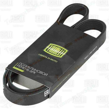 Ремень 6PK1020 ВАЗ 2170 с кондиционером ELAST <b>TRIALLI 6PK1020E</b>