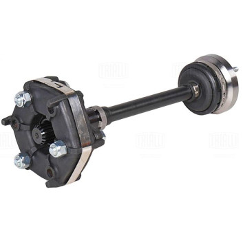 Вал карданный ВАЗ 2123 Нива Шевроле между КПП и раздаткой в сборе с муфтой <b>TRIALLI CD 1007</b>-1