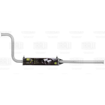 Резонатор ВАЗ 2108 нерж. <b>TRIALLI EAM 0107</b>