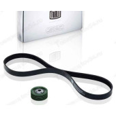 Ремень 6РК1115 ВАЗ 2110-2170 с кондиционером + ролик <b>TRIALLI GD 612</b>