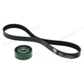 Ремень 6РК884 ВАЗ 1117-1119 Калина + ролик <b>TRIALLI GD 617</b>