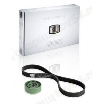 Комплект генератора ВАЗ 2190 с конд ( ремень + ролик) <b>TRIALLI GD 691</b>