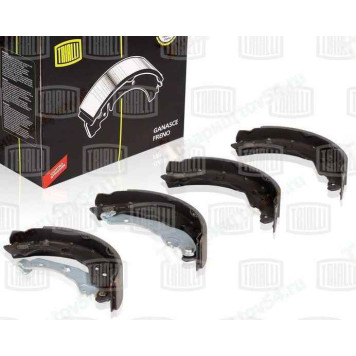 Колодка торм. задн. Renault Logan, X-RAY 203мм сист. Bosch со скобами 7701206429 <b>TRIALLI GF 0958</b>