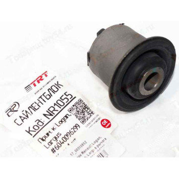 Сайлентблок рычага нижнего LADA Largus, Renault Logan, Duster, Sandero <b>TRT NR1055</b> 6040096299