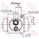 Колесный тормозной цилиндр TRW BWF309