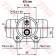Колесный тормозной цилиндр TRW BWL204