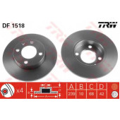 Тормозной диск TRW DF1518